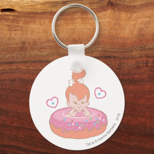 PEBBLES™ in Donut Sleutelhanger (Voorkant)