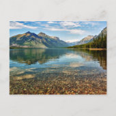 Pebbles in het meer briefkaart (Voorkant)