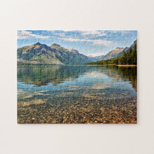 Pebbles in het meer legpuzzel (Horizontaal)