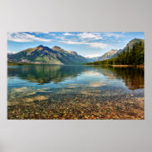 Pebbles in het meer poster (Voorkant)