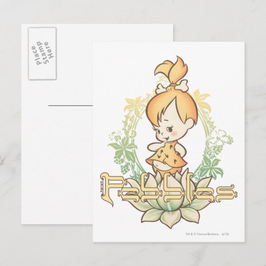 PEBBLES™ in Lotus Flower Briefkaart (Voorkant / Achterkant)