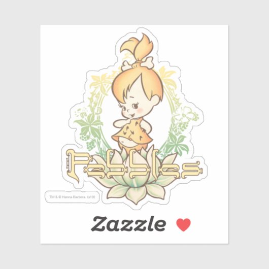 PEBBLES™ in Lotus Flower Sticker (Vel)