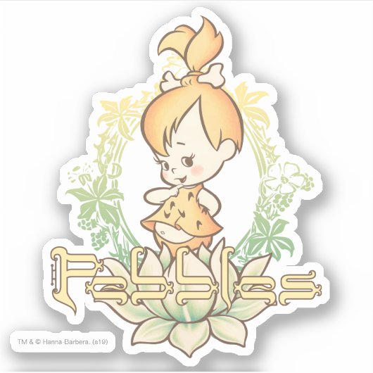 PEBBLES™ in Lotus Flower Sticker (Voorkant)