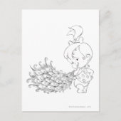 PEBBLES™ in Peacock Briefkaart (Voorkant)