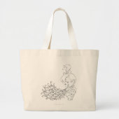 PEBBLES™ in Peacock Grote Tote Bag (Voorkant)