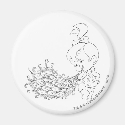 PEBBLES™ in Peacock Magneet (Voorkant)