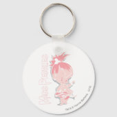 PEBBLES™ in roze Sleutelhanger (Voorkant)