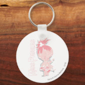 PEBBLES™ in roze Sleutelhanger (Voorkant)