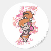 PEBBLES™ Loli Ronde Sticker (Voorkant)