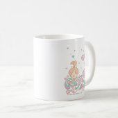 PEBBLES™ Love Swirls Koffiemok (Voorkant rechts)