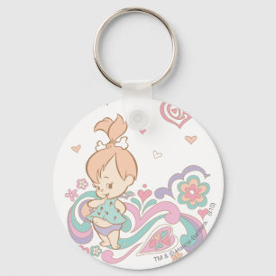PEBBLES™ Love Swirls Sleutelhanger