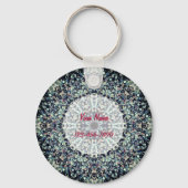 Pebbles Mandala Sleutelhanger (Voorkant)