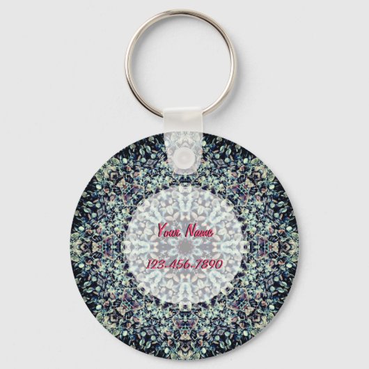 Pebbles Mandala Sleutelhanger (Voorkant)