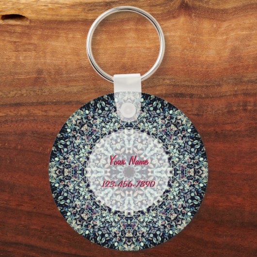 Pebbles Mandala Sleutelhanger (Voorkant)