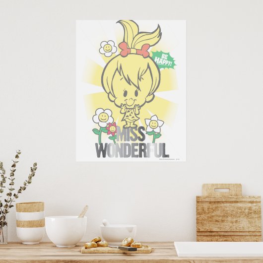 PEBBLES™ Miss Wonderful Poster (Keuken)