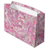 Pebbles Mosaic Art - Roos Blush Pink Groot Cadeauzakje (Achterkant Gekanteld)