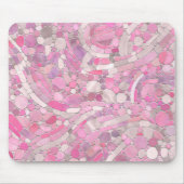 Pebbles Mosaic Art - Roos Blush Pink Muismat (Voorkant)