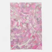 Pebbles Mosaic Art - Roos Blush Pink Theedoek (Verticaal)