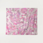 Pebbles Mosaic Art - Roos Blush Pink Wandkleed (Voorkant (horizontaal))