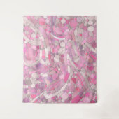 Pebbles Mosaic Art - Roos Blush Pink Wandkleed (Voorkant)