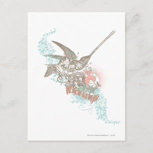 PEBBLES™ Natuur Girl Briefkaart