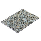 Pebbles on Beach-fotografie Notitieboek (Linkerzijde)