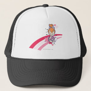 PEBBLES™ op roze regenboog Trucker Pet