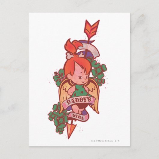 PEBBLES™ Papa's meisje Briefkaart (Voorkant)