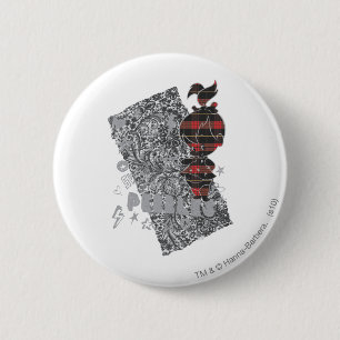 PEBBLES™ Punk geplakt Ronde Button 5,7 Cm