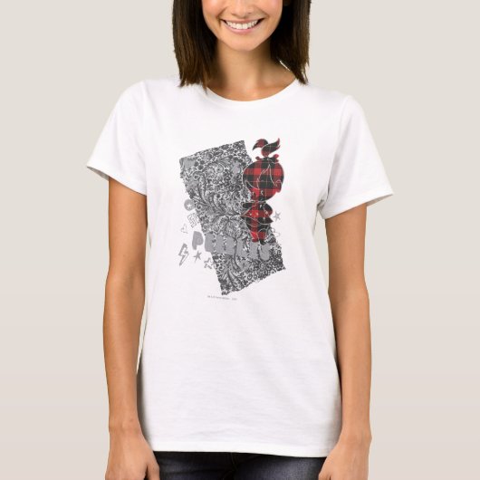 PEBBLES™ Punk geplakt T-shirt (Voorkant)