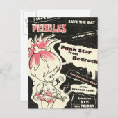 PEBBLES™ Punk Rock Legend Briefkaart (Voorkant / Achterkant)