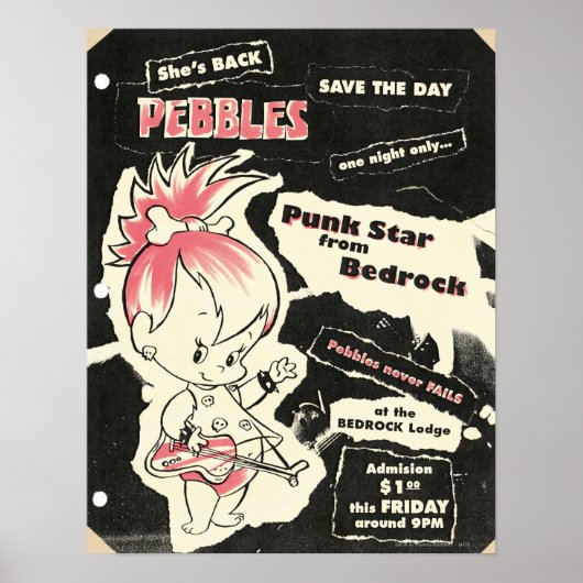 PEBBLES™ Punk Rock Legend Poster (Voorkant)