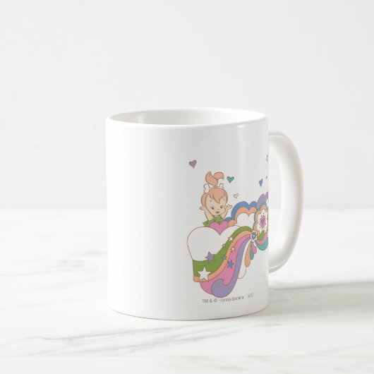 PEBBLES™ Rainbow Cloud Koffiemok (Voorkant rechts)
