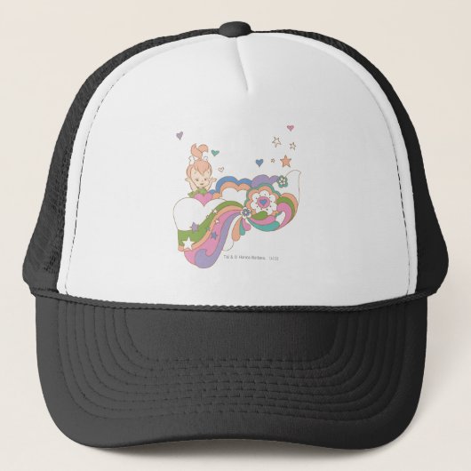 PEBBLES™ Rainbow Cloud Trucker Pet (Voorkant)