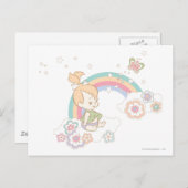 PEBBLES™ Rainbow- en Bloerwolken Briefkaart (Voorkant / Achterkant)