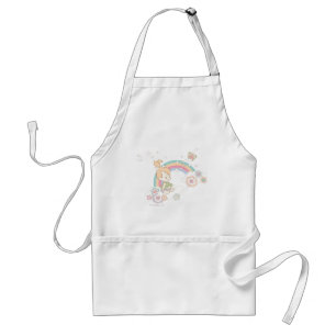 PEBBLES™ Rainbow- en Bloerwolken Standaard Schort