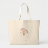 PEBBLES™ Rainbow Stars Grote Tote Bag (Voorkant)