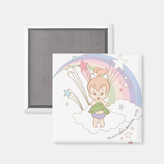 PEBBLES™ Rainbow Stars Magneet (Voorkant / Achterkant)