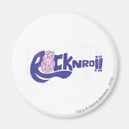 PEBBLES™ Rock N Roll Magneet (Voorkant)