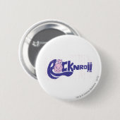 PEBBLES™ Rock N Roll Ronde Button 5,7 Cm (Voorkant /achterkant)