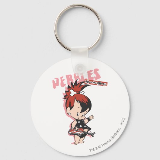 PEBBLES™ Rock Star Sleutelhanger (Voorkant)