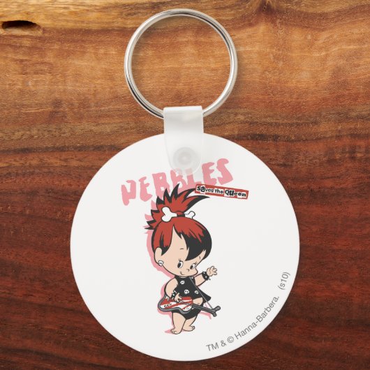 PEBBLES™ Rock Star Sleutelhanger (Voorkant)