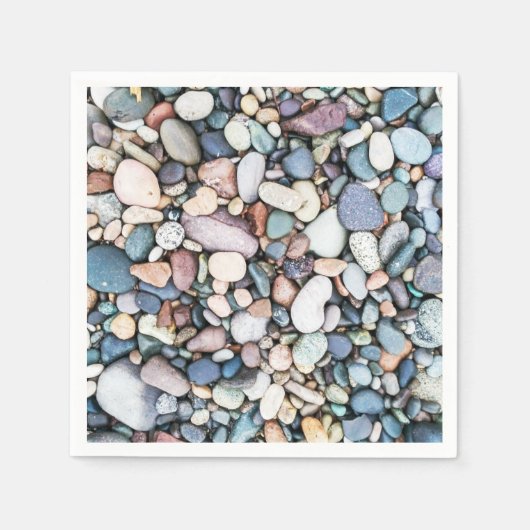 Pebbles Rocks Servet (Voorkant)