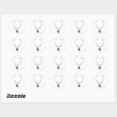 PEBBLES™ Royal Jewelry Ronde Sticker (Vel)