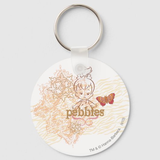 PEBBLES™ Sandy Design Sleutelhanger (Voorkant)