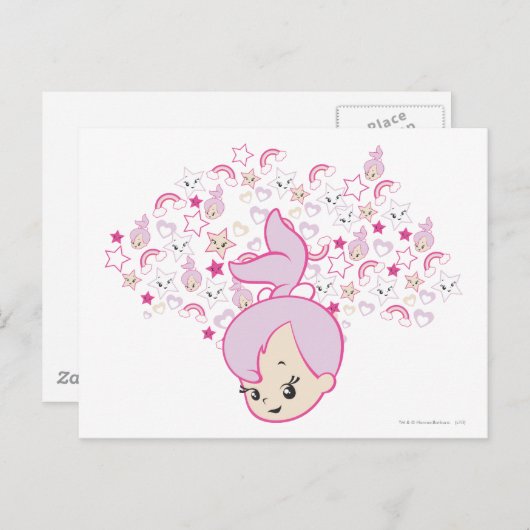 PEBBLES™ Star Print Briefkaart (Voorkant / Achterkant)