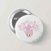 PEBBLES™ Star Print Ronde Button 5,7 Cm (Voorkant /achterkant)