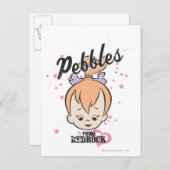 PEBBLES™ sterren en hart Briefkaart (Voorkant / Achterkant)