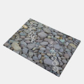 Pebbles Stone Doormat "Welkom Vaarwel" Deurmat (Schuin)