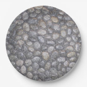 Pebbles Stones Rocks Natuur Papieren Bordje (Voorkant)